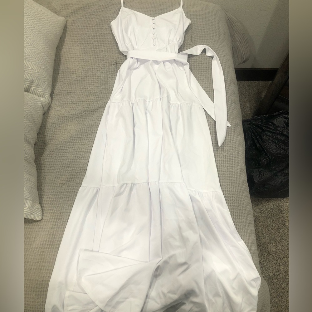 White dress